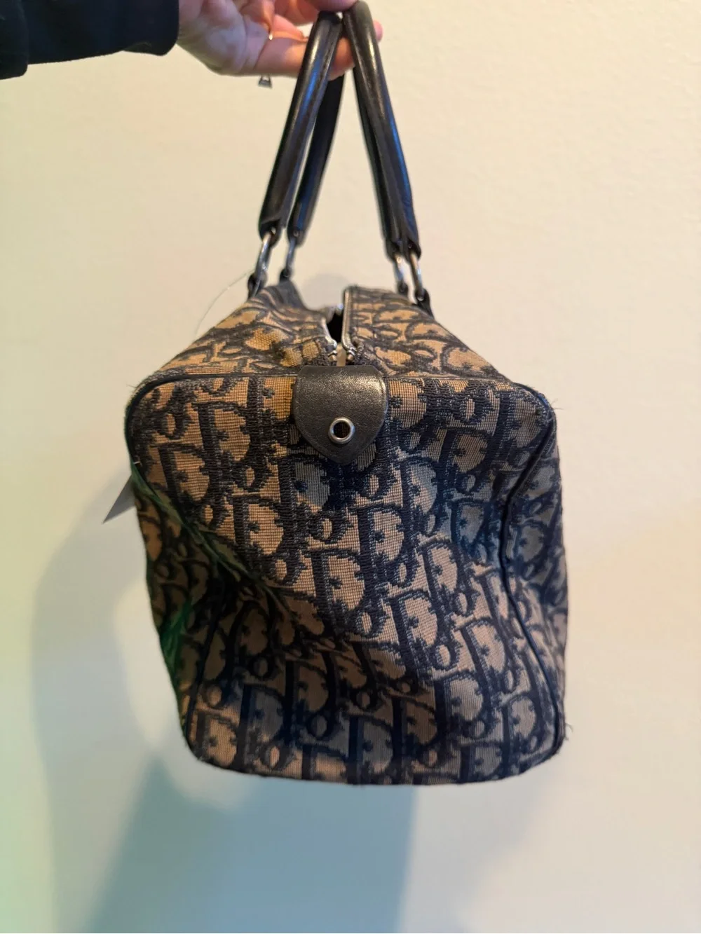Dior Authentic Vintage Dior Monogram Boston bag